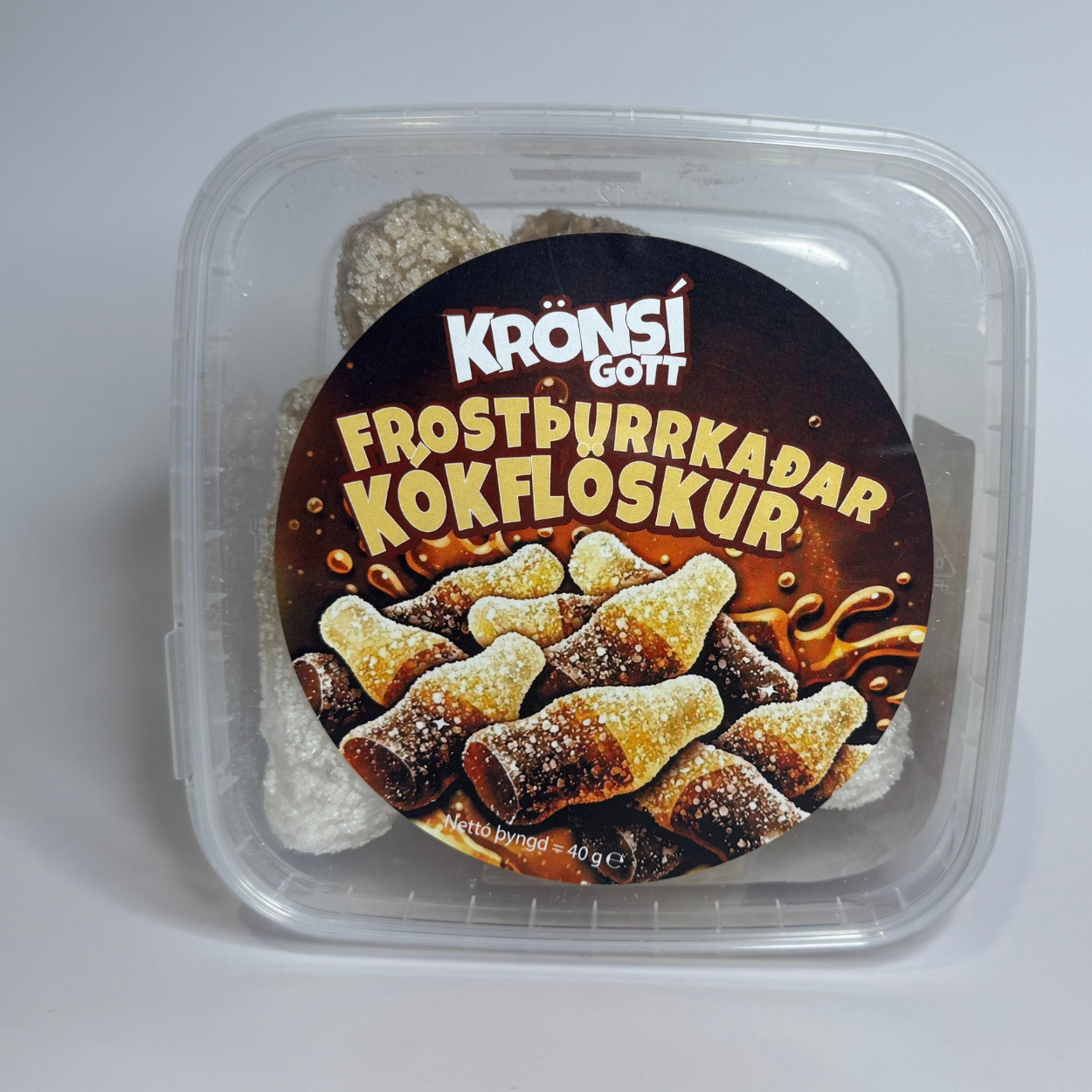 Krönsí GOTT Flöskur