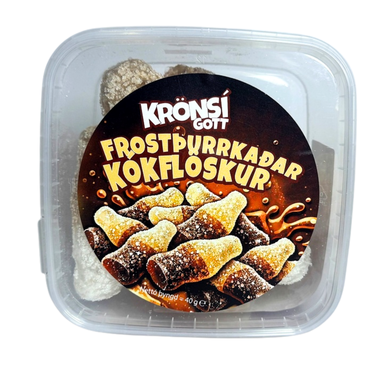 Krönsí GOTT Flöskur