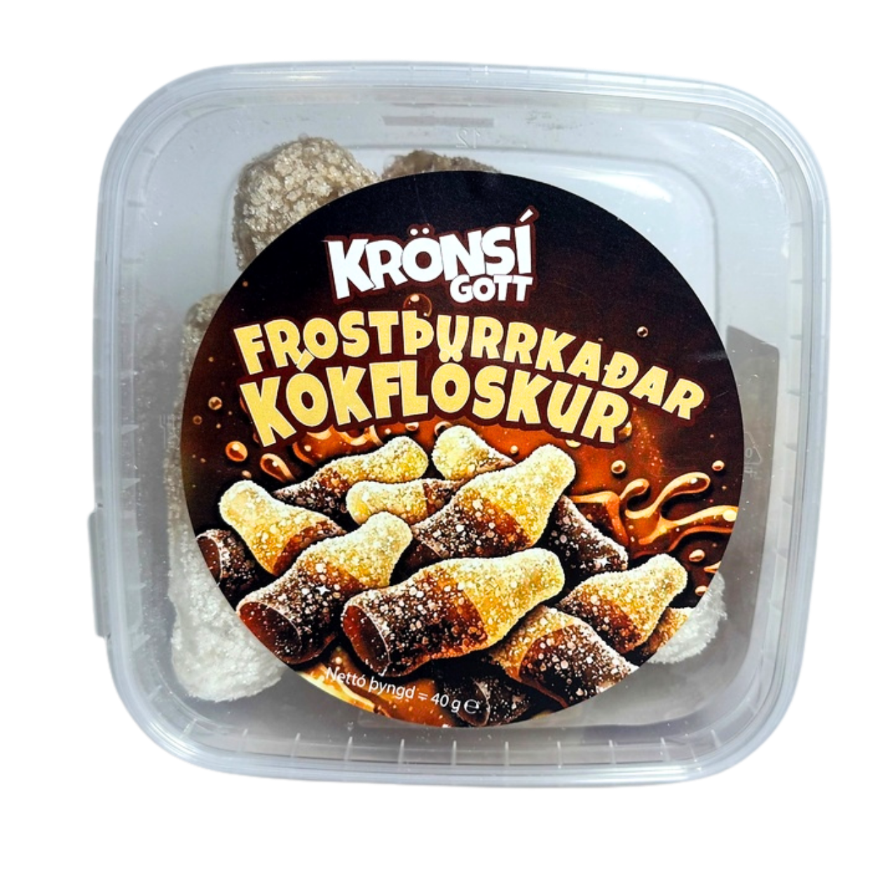 Krönsí GOTT Flöskur