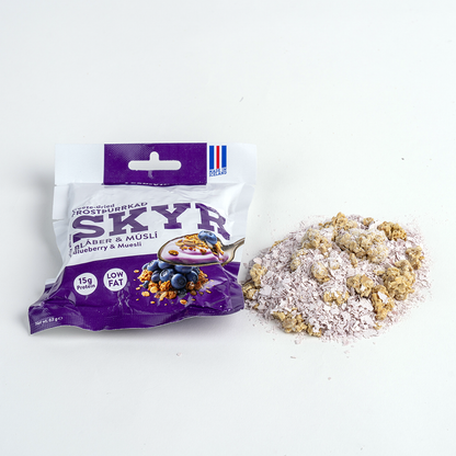 Frostþurrkað Bláberjaskyr með Múslí