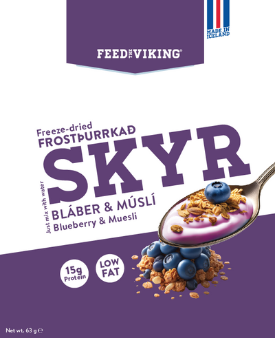 Bláberja m. múslí